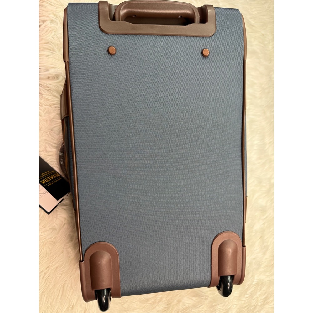 Pendleton Rolling Duffel Bag 22 Inch Turbulence Blue Southwestern Travel Luggage - Picture 9 of 11